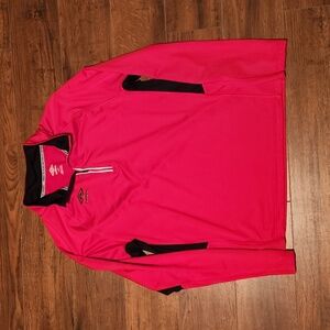 Men Umbro Off Field quarter zip jacket shirt